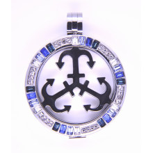 New Arrival High Quality Floating Locket with Interchangeable Plate